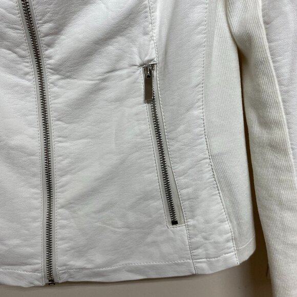 Apt. 9 Women's Faux-Leather Jacket - Picture 4 of 8